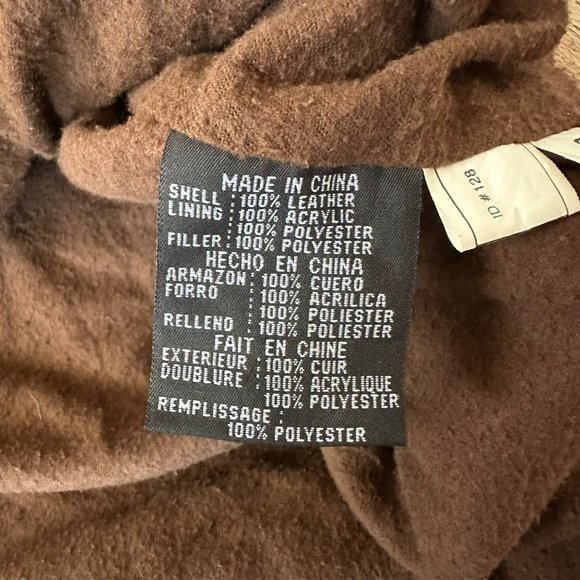 Mens G-III Global Identity Leather & Plaid Vest With Button Closure Size 5X - Picture 3 of 6